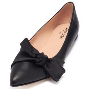 レペット フラットパンプス バレエシューズ 人気ブランド レペット Repetto のレディースフラットパンプス レディース 24 3cm Noir Volume8 Rt09 0010 7648 ブランドショップ 24 3cm バレエシューズ Repetto 安売り の