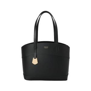 サルヴァトーレフェラガモ トートバッグポーチセット ハンドバッグ 手提げバッグ レディース TOTE ENTRY S Salvatore Ferragamo レザー ロゴ ブラック系｜vol8