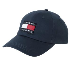 トミーヒルフィガー ベースボールキャップ 野球帽子 ストラップバックキャップ メンズ&レディース TOMMY HILFIGER 無地 ロゴ シンプル Twilight Navy｜vol8