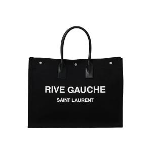 サンローラン トートバッグ ハンドバッグ 手提げかばん レディース RIVE GAUCHE LARGE TOTE SAINT LAURENT ロゴ ブラック系｜vol8