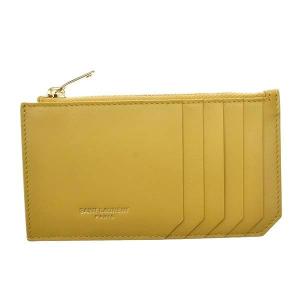 サンローラン コインケース パスケース カードケース レディース YSL CREDIT CARD HOLD SAINT LAURENT レザー シンプル 無地 YL｜vol8