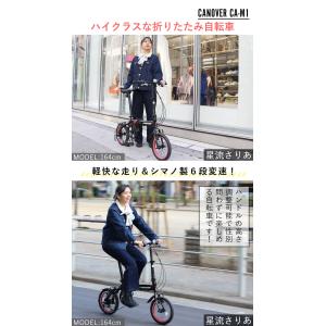 折りたたみ自転車 14インチ 軽量 アルミフレ...の詳細画像4