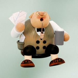 煙だし人形 カード遊び（お香台）ドイツ伝統の木製品　コーン型のお香用｜volksmarkt