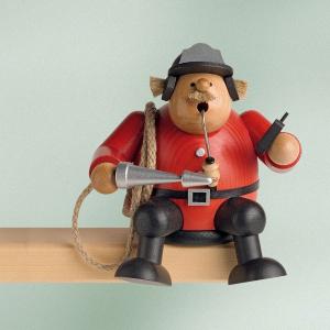 煙だし人形 コーヒーおじさん (お香台）ドイツ伝統の木製品