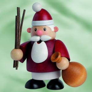 小さな煙だし人形 サンタさん （お香台）ドイツ伝統の木製品　コーン型のお香用