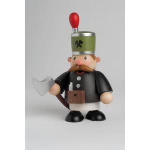 小さな煙だし人形 鉱夫！ （お香台）ドイツ伝統の木製品　コーン型のお香用