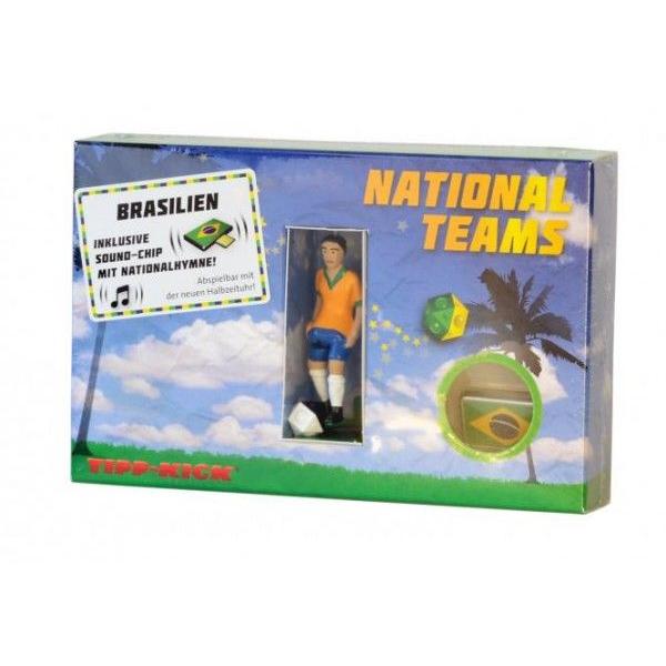 ティップキック用キッカー「ブラジル代表」エディション サウンドチップ付き サッカーゲーム テーブルゲ...