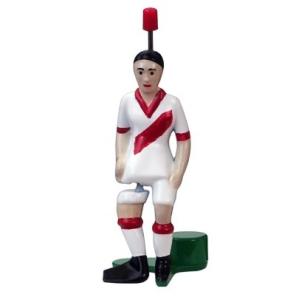 スターキッカー ペルー代表ユニフォーム 18年仕様 素晴らしい キッカー単品 ティップキック用 ドイツのサッカーゲーム 7 5cm