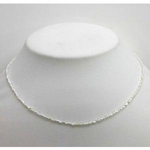 アコヤ真珠 ネックレス 6.0-6.5mm 黒真珠 ピーコック 保証書付 ケース 