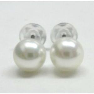 3-3.5mm アコヤ本真珠 ベビーパール ピアス K18YG/K10PG/チタン ポスト
