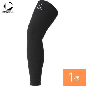 ムーブスポーツ(MoveSport) SV6SAZ05U ブラック×ホワイト ニーサポーター バレーボール 2個までメール便OK