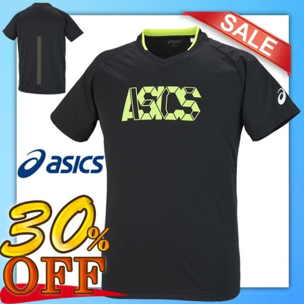 Tシャツ バレーボール アシックス ASICS 半袖 プラシャツ XW6733 9074 セール