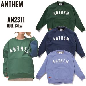 ○ 23-24 ANTHEM LAYERD CREW LAMP BLACK AN2345 アンセム スノボ