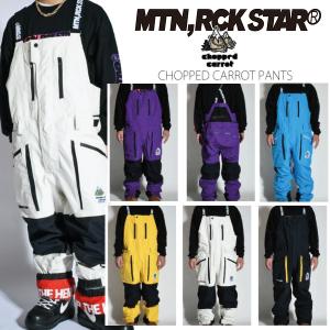 [特典付き] 24-25 MTN.ROCK STAR マウンテンロックスター CHOPPED CARROT PANT チョップド キャロット パンツ 3Layer MOUNTAIN ROCK STAR 2024-2025｜voltage