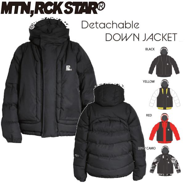 MTN.ROCK STAR マウンテンロックスター アーリーモデル DETACHABLE DOWN ...