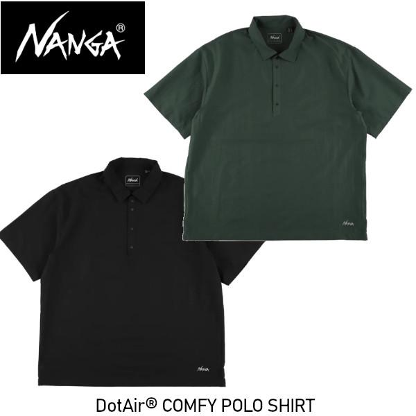NANGA ナンガ DotAir COMFY POLO SHIRT ドットエア コンフィー ポロシャ...