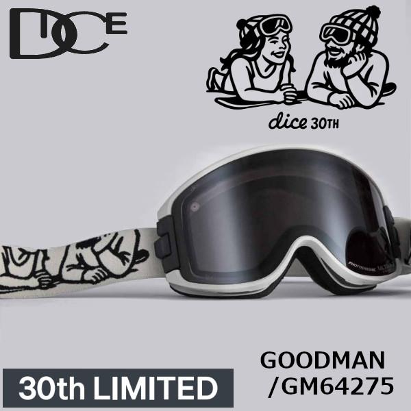 特典付き 26-27 DICE ダイス ゴーグル GOODMAN グッドマン GM64275 30t...