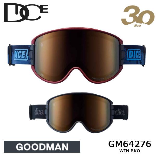 特典付き 26-27 DICE ダイス ゴーグル GOODMAN グッドマン GM64276 Pho...