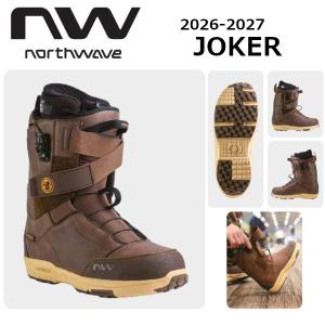 特典付き 26-27 Northwave ノースウェーブ JOKER ジョーカー 日本限定 アジアンフィット 中川智貴 スノーボード ブーツ 正規販売店 ノースウェイブ 2026-2027