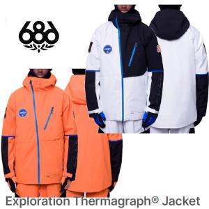 23-24 686 シックスエイトシックス EXPLORATION THERMAGRAPH JACKET NASA メンズ ジャケット スノーボード ウエア 正規販売店 SNOWBOARD 2023-2024