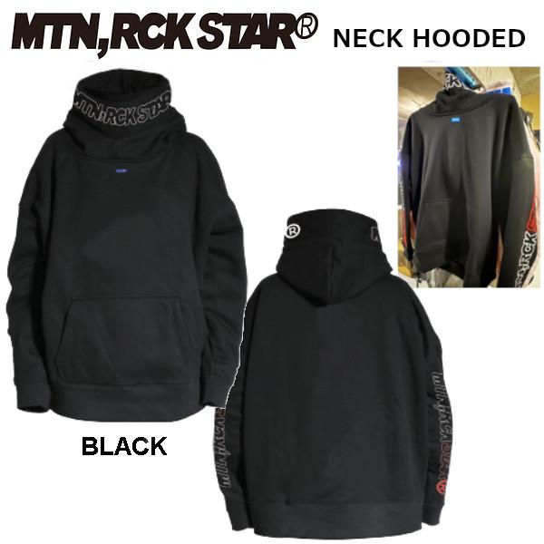 ご予約商品 MTN.ROCK STAR マウンテンロックスター NECK HOODED ネックフーデ...