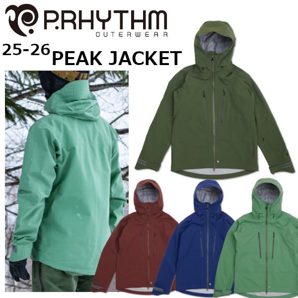 25-26 P.RHYTHM プリズム PEAK JACKET ピーク ジャケット SHIDA/LE...