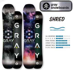 GRAY グレイ 23-24 SHRED シュレッド 2023-2024 スノボ GRAY グレイ 23-24 SHRED シュレッド 2023-2024 スノボ