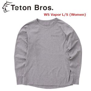 Teton Bros ティートン ブロス WS Vapor L/S Women レディース ベイパー ロングスリーブ Tシャツ 長袖 2024 SS 24春夏モデル TB241-27W 正規販売店 メール便発送｜voltage