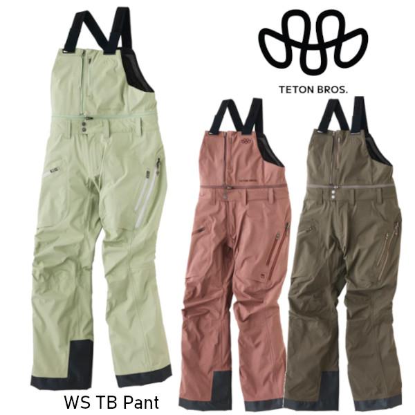 25-26 Teton Bros ティートン ブロス WS TB Pant レディース ビブ パンツ...