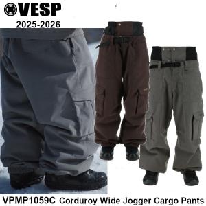 VESP（ベスプ） 25-26 VESP べスプ VPMP1063 Chino Super Wide Jogger