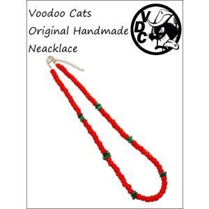 インディアン ビーズ ネックレス ホワイトハート マラカイト アンティークビーズ