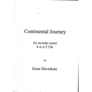 G.Haverkate 「Continental Journey」｜vorn