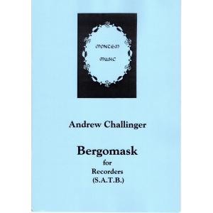 A.チャリンジャー「Bergomask」リコーダー四重奏（ソプラノ/アルト