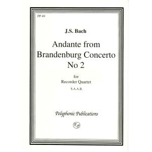 J.S.Bach : Andante from Brandenburg Concerto No.2｜vorn