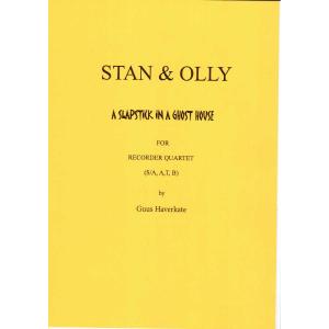 G.Haverkate 「STAN & OLLY 」  a slapstick in a ghost house｜vorn