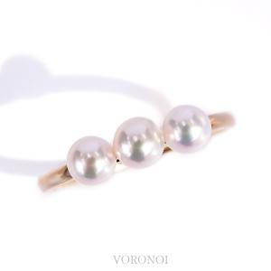 con affetto(ファッション) 指輪 リング K18アコヤパールリング con affetto(ファッション) 指輪 リング K18アコヤパールリング