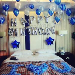 Happy Birthday バルーン 青の商品一覧 通販 Yahoo ショッピング