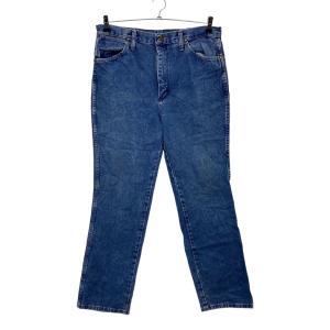 Wrangler デニムパンツ W33 ラングラー インディゴブルー 古着卸 アメリカ仕入 2305-910