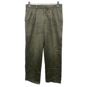 STUSSY◇VOLUME PLEATED SHORT WRINKLED S/28/ポリエステル/NVY
