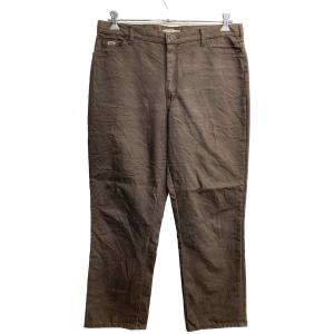 Lee ロングパンツ W36 リー レディース ビッグサイズ ブラウン メキシコ製 古着卸 アメリカ仕入 2311-722｜voxtrading9