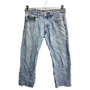 入手困難✨リーバイス 501 米国製 裏ボタン501 W33 ジーンズ　デニム LEVI'S(リーバイス) デニムパンツ 501XX USA製 ボタン裏553 501