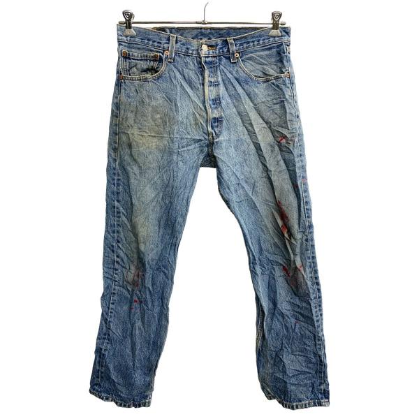 Levi&apos;s 501 XX デニムパンツ W34 リーバイス ボタンフライ ブルー コットン 古着卸...