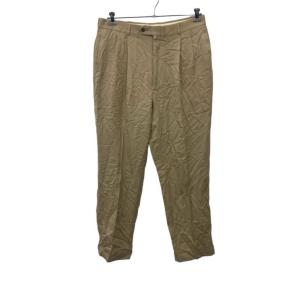 TOMMY HILFIGER スラックスパンツ W36 トミーヒルフィガー ビッグサイズ ベージュ 古着卸 アメリカ仕入 2403-1116
