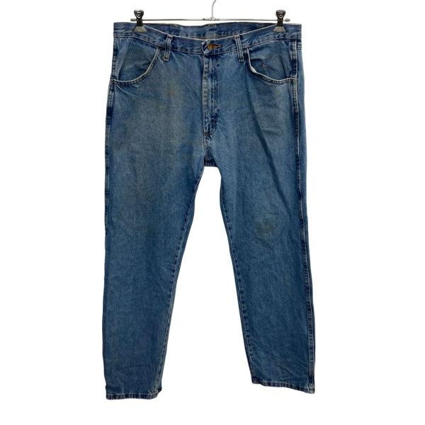 RUSTLER デニムパンツ W36 ライトブルー ラスラー ジップアップ メキシコ製 アメカジ ジ...