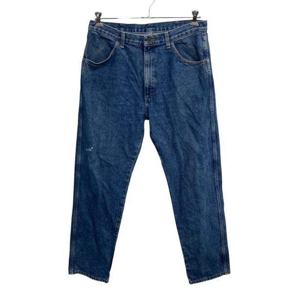 RUSTLER デニムパンツ W36 ライトブルー ラスラー ジップアップ メキシコ製 アメカジ ジ...