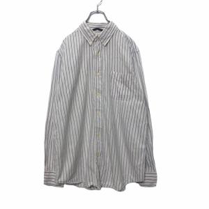 CHAPS 長袖 ストライプシャツ Mサイズ チ...の商品画像