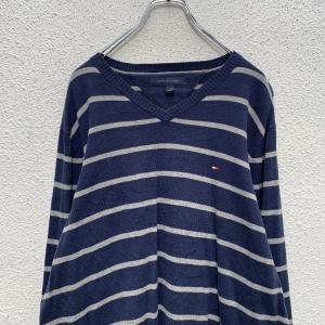 TOMMY HILFIGER コットン ニット...の詳細画像1