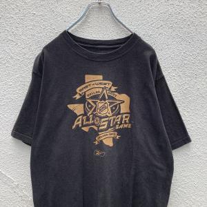 Reebok 半袖 プリント Tシャツ M ブ...の詳細画像1