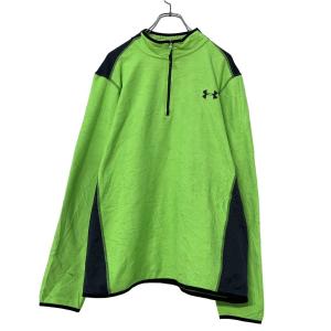 UNDER ARMOUR ハーフジップ トラックジャケット XL ミントグリーン
