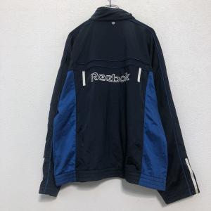 Reebok ジップアップ ロゴ スウェットト...の詳細画像3